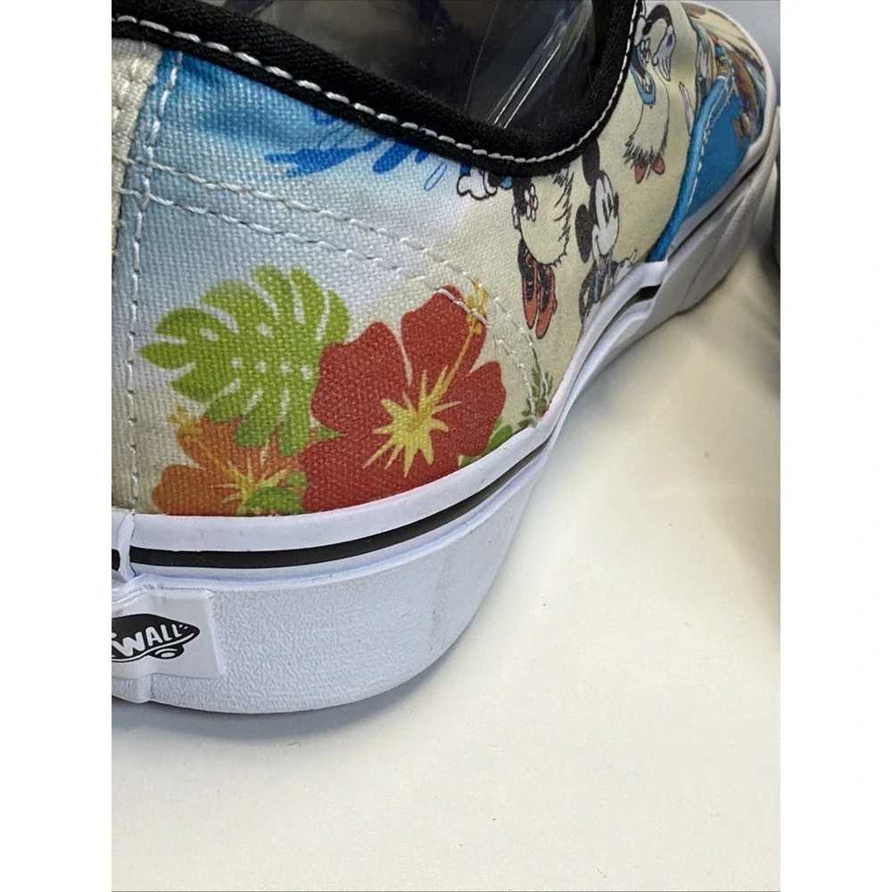Vans x Disney Authentic Mickey Mouse Aloha Sneaker Limited Ed. Men‎ 7 Women 8.5